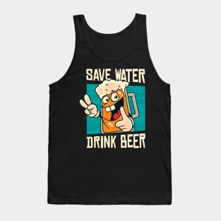 Getting Drunk Beer Tank Top